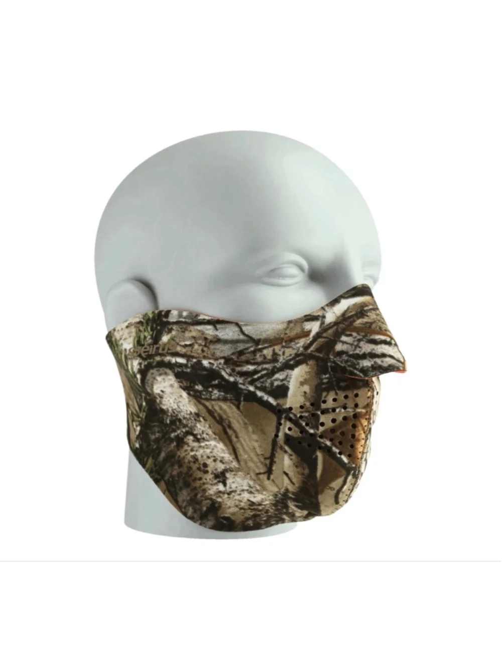 Seirus Camo Face Mask Small Brown Green